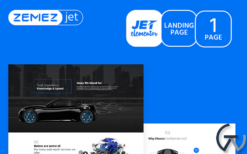 Autoluxe - Car Tuning Jet Elementor Template
