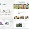 Risen Neat WordPress Theme Church WordPress Theme 1