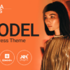 Camila Adams Vivid and Responsive Male Model website WordPress Theme 1