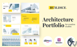 Buildice - Architecture portfolio for creative studios WordPress Theme