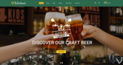 Winelly - Wine Tasting Theme with Elementor WordPress Theme