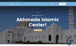 Akhmada - Islamic Center WordPress Theme
