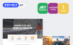 Granbils - Construction Jet Elementor Template