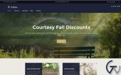 Ashton - Funeral & Cemetery Services WordPress Theme