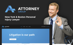 Attorney Group - Law Firm WordPress Theme