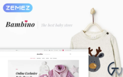 Bambino - Baby Store Responsive WooCommerce Theme