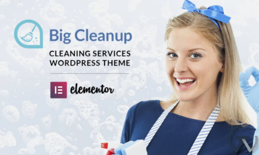 Big Cleanup Cleaning Services Responsive WordPress Theme
