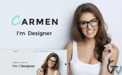 Carmen Design Portfolio WordPress Theme