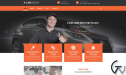 Cars and Bikes WordPress Theme