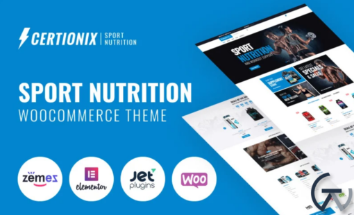 Certionix Sport Nutrition WooCommerce Theme