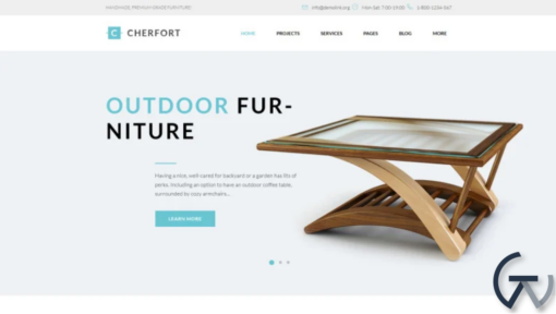 Cherfort Furniture Company Responsive WordPress Theme