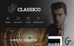 Classico - Theater Responsive WordPress Theme
