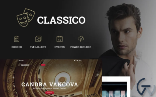 Classico Theater Responsive WordPress Theme