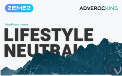 Adverocking - Lifestyle Neutral Elementor WordPress Theme