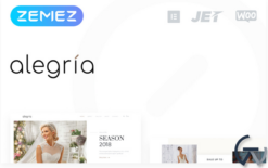 Alegria - Wedding Salon Elementor WooCommerce Theme
