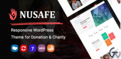 Nusafe | WordPress Theme for Donation & Charity 1.12