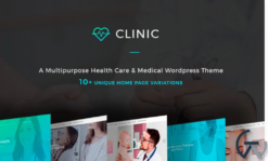 Clinic - Health and Medical Center WordPress Theme 2.2
