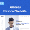 Artores Personal Elementor WordPress Theme