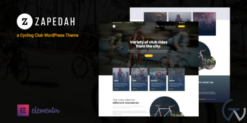 Zapedah - Cycling Club WordPress Theme 1.2