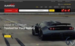 Autofoxy - Auto Parts Store WooCommerce Theme
