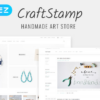 Craftstamp Handmade Art Store Elementor WooCommerce Theme
