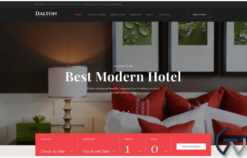 Dalton - Modern Hotel & Resort WordPress Theme