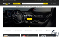 Autoric - Spare Parts Store WooCommerce Theme