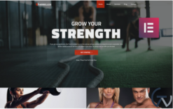 Barbellox - Gym Multipurpose Modern Elementor WordPress Theme