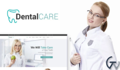 DentalCare - Dental Clinic WordPress Theme
