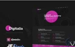 Digitalia - Digital Agency WordPress Theme