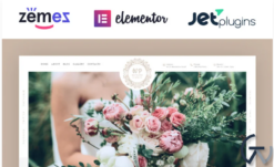 Belle Fleur - Wedding Landing Elementor WordPress Theme