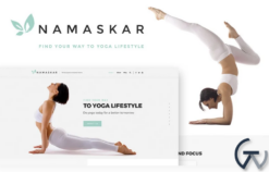 Namaskar - Yoga WordPress Theme
