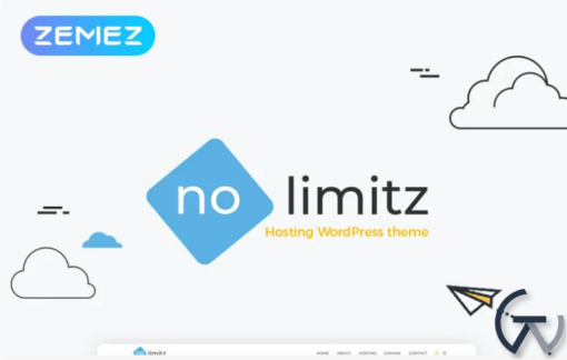 NoLimitz Hosting Elementor WordPress Theme