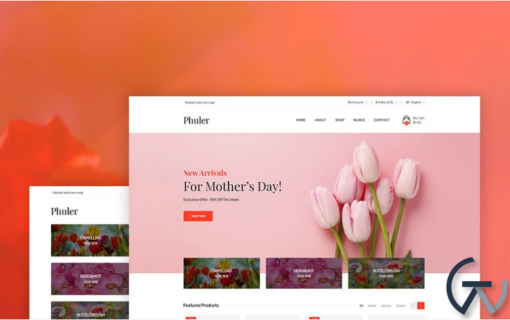 Phuler Flower Shop WooCommerce Theme