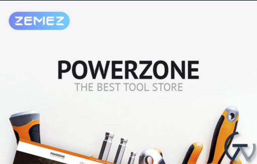 PowerZone Tools Store Elementor WooCommerce Theme