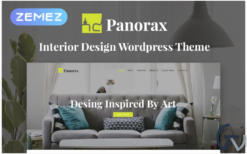 Panorax - Interior Design Multipurpose Modern Elementor WordPress Theme