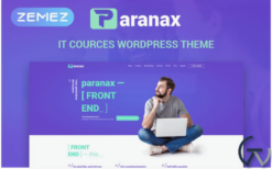Paranax - IT Courses Elementor WordPress Theme