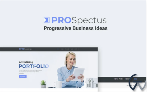 Prospectus Advertising Portfolio WordPress Theme