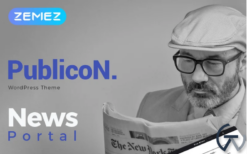 Publicon - News Portal Elementor WordPress Theme