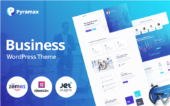 Pyramax - Consulting Classic Elementor WordPress Theme