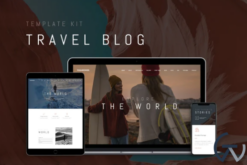 Vagabonds - Travel Blog Template Kit