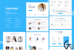 Learnera | e-Learning Elementor Template Kit