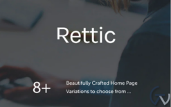 Rettic - Creative Agency WordPress Theme