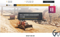 Roadastan - Road Construction Elementor WordPress Theme
