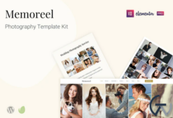 Memoreel - Photography Template Kit