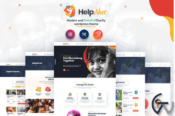 Helpnest - Charity Elementor Template Kit