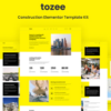 Tozee Construction Elementor Template Kit