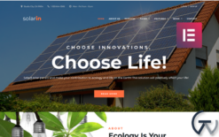 Solarin - Solar Energy Company Elementor WordPress Theme