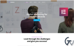 Solutem - Creative Agency Multipurpose Modern Elementor WordPress Theme