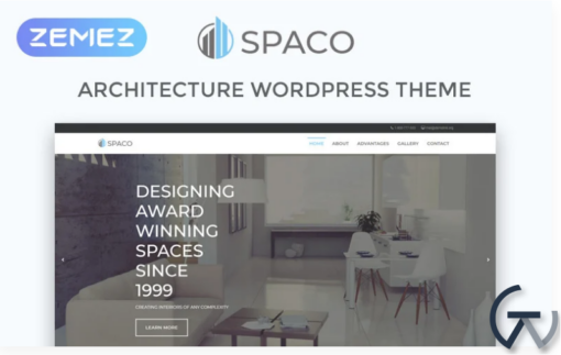 Spaco Architecture Multipurpose Modern Elementor WordPress Theme